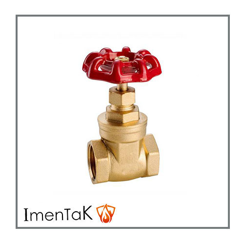 21 شیر فلکه آتش نشانی برنجی سایز 1.2 اینچ